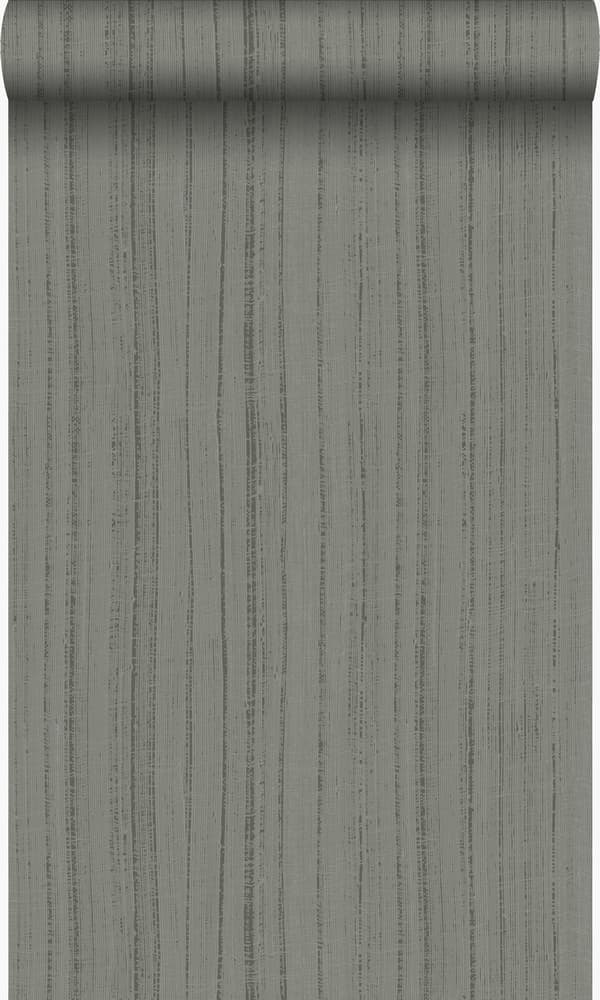 Origin Wallcoverings tapet smala oregelbundna streck med sandstruktur mullvadsgrått 53 cm x 10,05 m