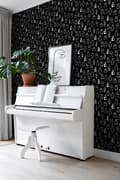 Miniatyrbild 5 av 8: ESTAhome tapet parfymflaskor svart och vitt 0,53 x 10,05 m