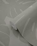 Miniatyrbild 5 av 6: Origin Wallcoverings tapet blad med vävd struktur mörkbeige 0,53 x 10,05 m