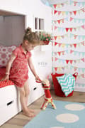 Miniatyrbillede 2 af 7: ESTAhome tapet guirlander mangefarvet 53 cm x 10,05 m