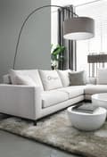 Miniatyrbillede 2 af 6: Origin Wallcoverings tapet sildeben vævning blågrå 0,53 x 10,05 m
