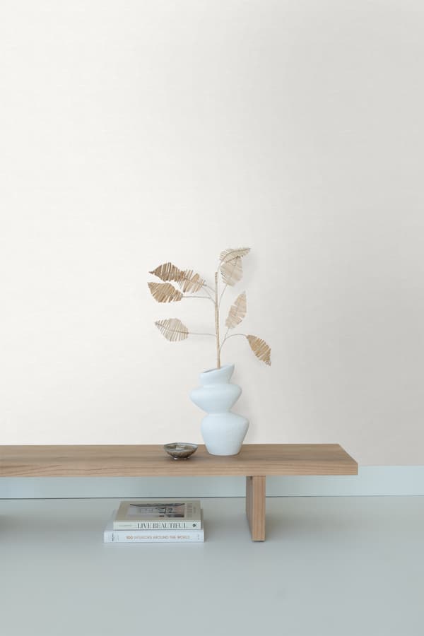 ESTAhome tapet linnedstruktur mathvidt 53 cm x 10,05 m