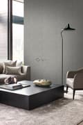 Miniatyrbild 3 av 8: Origin Wallcoverings tapet tvärsnitt trädstammar mörkgrått 53 cm x 10,05 m