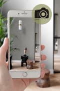 Miniatyrbild 5 av 8: Origin Wallcoverings tapet tvärsnitt trädstammar mörkgrått 53 cm x 10,05 m