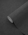 Miniatyrbillede 6 af 8: Origin Wallcoverings tapet linned sort 53 cm x 10,05 m