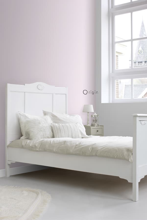 Origin Wallcoverings tapet smala ränder glänsande rosa 53 cm x 10,05 m