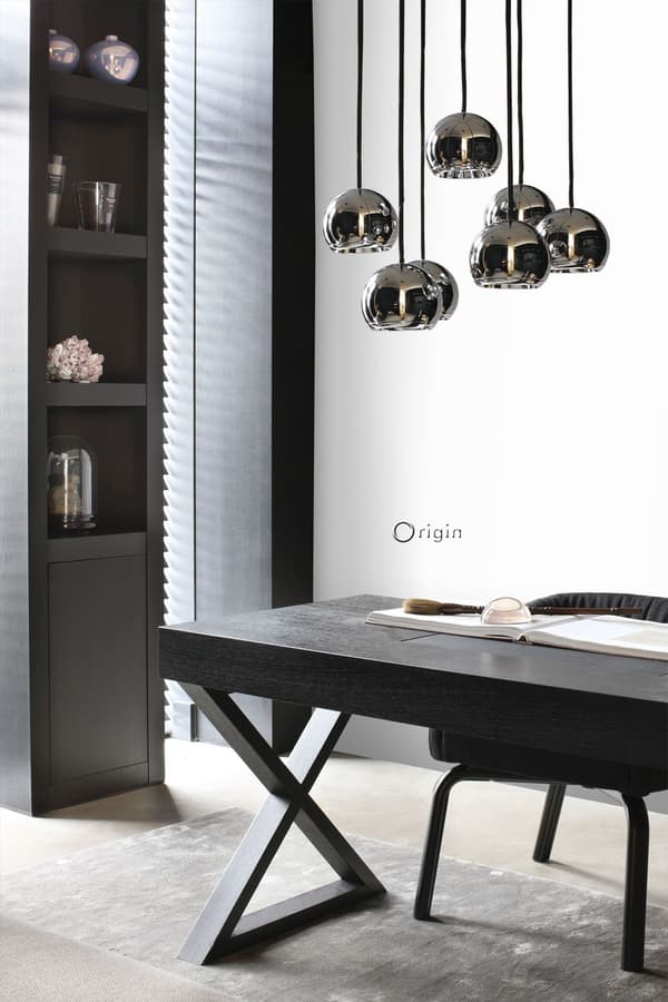 Origin Wallcoverings tapet ensfarvet off-hvidt 53 cm x 10,05 m