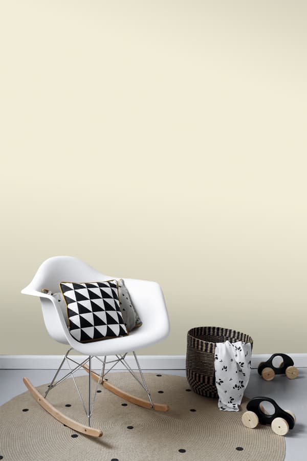 ESTAhome tapet fine prikker cremefarvet og sølv 53 cm x 10,05 m