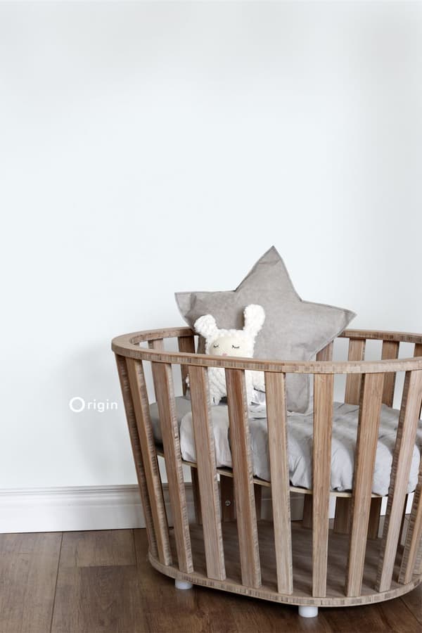 Origin Wallcoverings tapet håndstrikket struktur pastelblåt 53 cm x 10,05 m