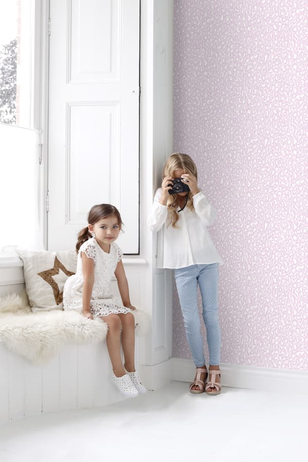 Origin Wallcoverings tapet pantrar rosa 53 cm x 10,05 m