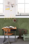 Miniatyrbillede 3 af 8: ESTAhome tapet store blade olivengrønt - 138995 - 0,53 x 10,05 m