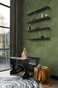 Miniatyrbillede 4 af 8: ESTAhome tapet store blade olivengrønt - 138995 - 0,53 x 10,05 m