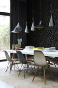 Miniatyrbild 4 av 8: Origin Wallcoverings tapet blommande grenar matt svart och grått 53 cm x 10,05 m