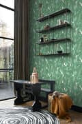 Miniatyrbild 4 av 8: ESTAhome tapet bananblad jadegrönt - 139014 - 0,53 x 10,05 m