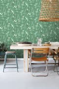 Miniatyrbild 5 av 8: ESTAhome tapet bananblad jadegrönt - 139014 - 0,53 x 10,05 m