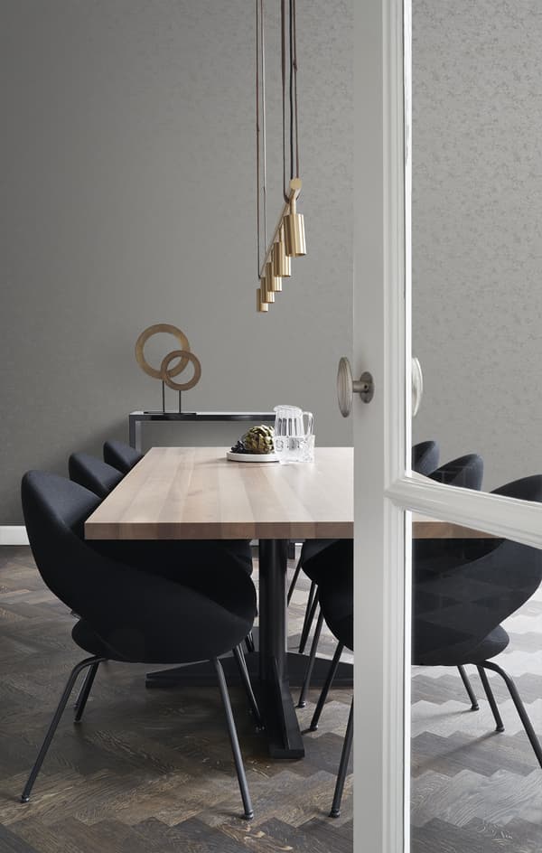 Origin Wallcoverings tapet enfärgad mörkgrått 53 cm x 10,05 m