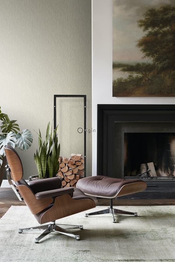 Origin Wallcoverings tapet gräsväv med linnestruktur glänsande brons 53 cm x 10,05 m