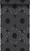 Miniatyrbild 1 av 7: Origin Wallcoverings tapet grafisk form svart 53 cm x 10,05 m
