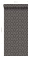Miniatyrbild 7 av 7: Origin Wallcoverings tapet grafik mörkgrått 53 cm x 10,05 m