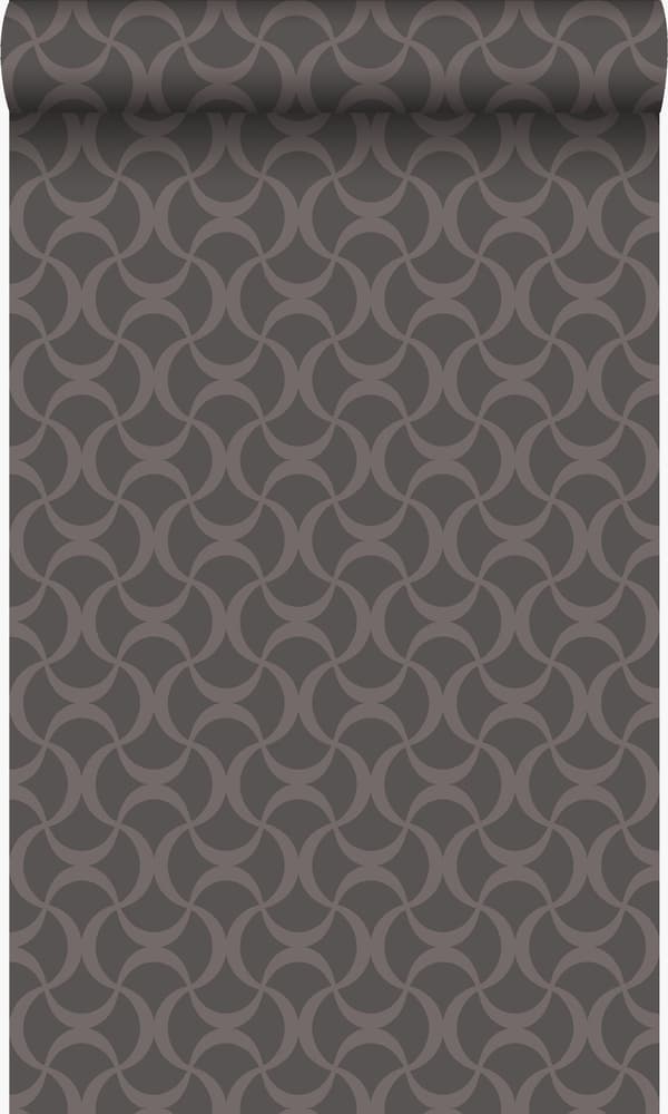 Origin Wallcoverings tapet grafik mörkgrått 53 cm x 10,05 m