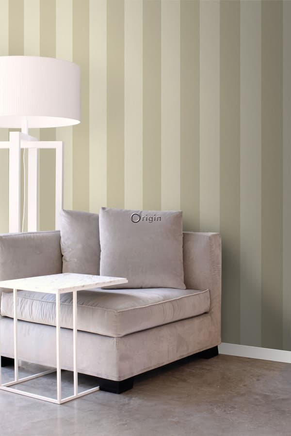 Origin Wallcoverings tapet ränder varmt beige 53 cm x 10,05 m