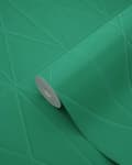 Miniatyrbild 4 av 6: Origin Wallcoverings tapet grafisk form grönt 53 cm x 10,05 m