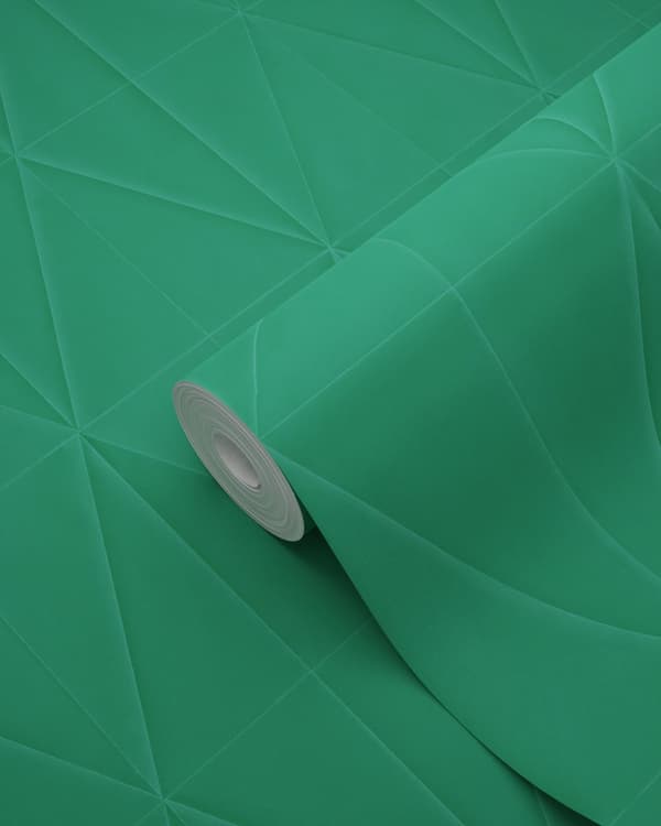 Origin Wallcoverings tapet grafisk form grönt 53 cm x 10,05 m