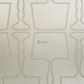 Miniatyrbild 1 av 2: Origin Wallcoverings tapet lampor beige 52 cm x 10,05 m