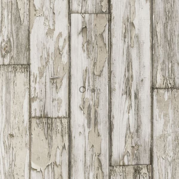 Origin Wallcoverings tapet træplanker gråt 52 cm x 10,05 m