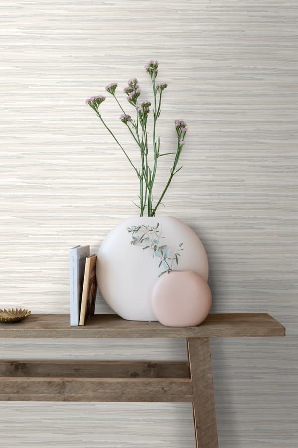 ESTAhome tapet vævet motiv beige 53 cm x 10,05 m