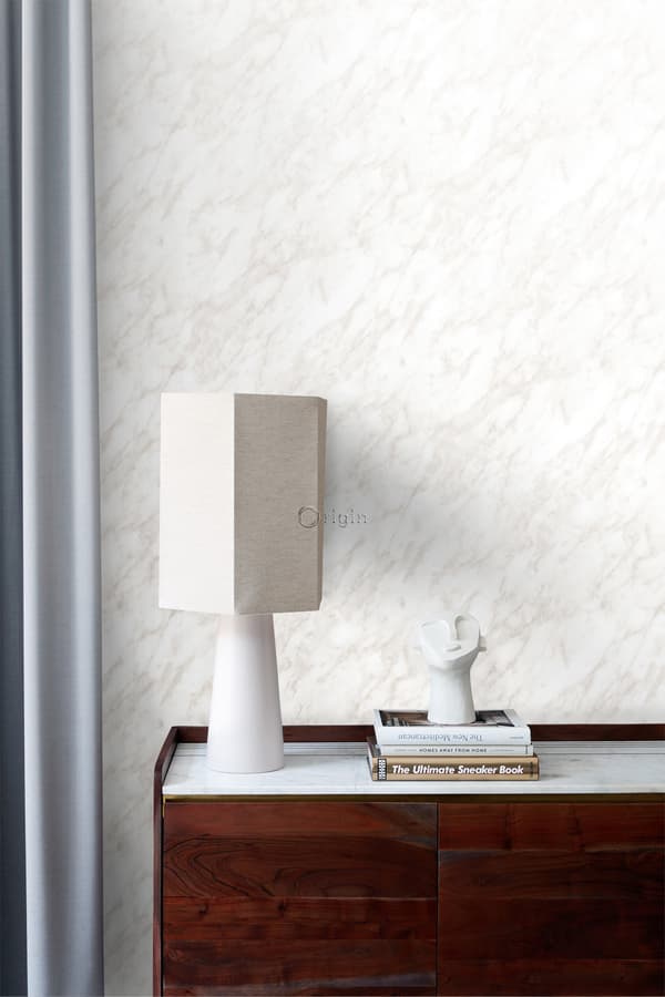 Origin Wallcoverings tapet marmor lysebeige 53 cm x 10,05 m