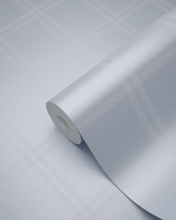 Origin Wallcoverings tapet rutor ljusblått 53 cm x 10,05 m