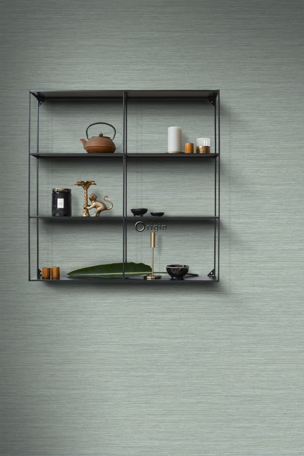 Origin Wallcoverings tapet vævet struktur celadon grønt 0,53 x 10,05 m