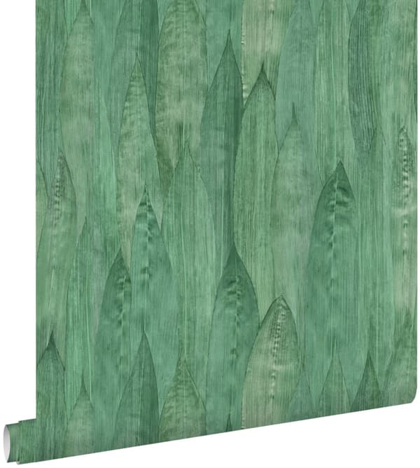 ESTAhome tapet blade jadegrønt - 138987 - 0,53 x 10,05 m
