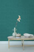 Miniatyrbillede 4 af 7: ESTAhome tapet linnedstruktur benzinblåt 53 cm x 10,05 m