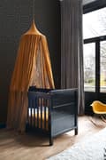 Miniatyrbild 3 av 6: ESTAhome tapet grafiskt motiv svart och guld 0,53 x 10,05 m