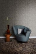 Miniatyrbild 5 av 7: Origin Wallcoverings tapet gamla metalltryckta bokstäver rostbrunt 53 cm x 10,05 m