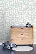 Miniatyrbild 8 av 8: ESTAhome tapet bilar mintgrönt 0,53 x 10,05 m
