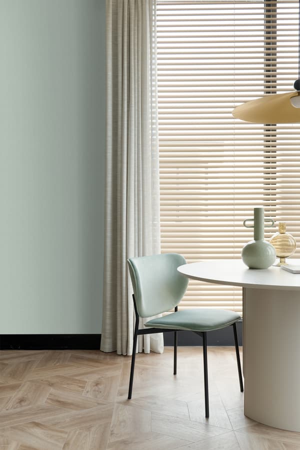 ESTAhome tapet linnedstruktur celadon grønt 0,53 x 10,05 m