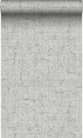 Miniatyrbild 1 av 8: Origin Wallcoverings tapet tegelvägg ljusgrått 53 cm x 10,05 m