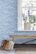 Miniatyrbild 5 av 8: ESTAhome tapet somrig text blått 53 cm x 10,05 m