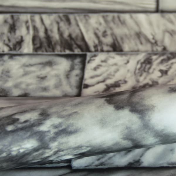 Origin Wallcoverings tapet væg af marmorfliser i forskellige størrelser brunt 53 cm x 10,05 m