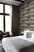 Miniatyrbillede 2 af 8: Origin Wallcoverings tapet væg af marmorfliser i forskellige størrelser brunt 53 cm x 10,05 m