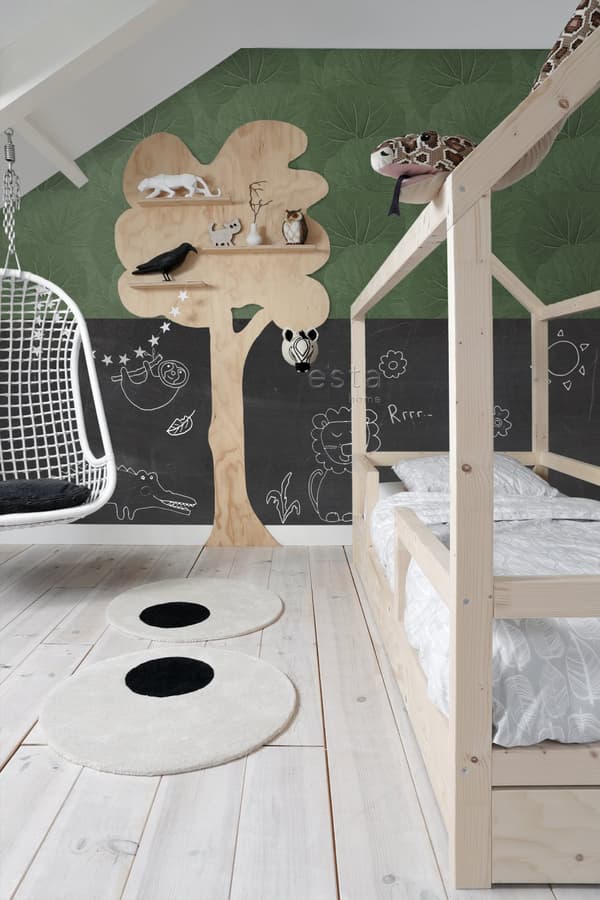 ESTAhome tavla tapet  svart 53 cm x 5,6 m