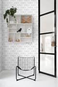 Miniatyrbild 2 av 7: ESTAhome tapet art deco vitt och svart 0,53 x 10,05 m