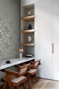 Miniatyrbild 4 av 8: Origin Wallcoverings tapet bambublad varmt grått 0,53 x 10,05 m
