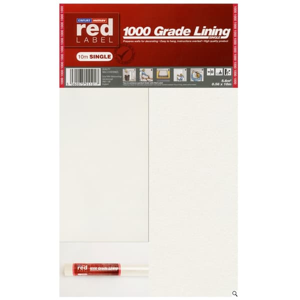 Erfurt Lining Paper (10m Roll)