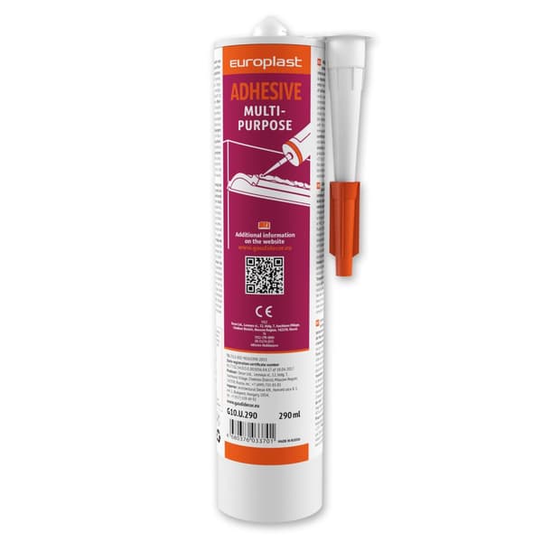 Monteringslim för lister Profhome G10U290 extra starkt MS-polymerlim 290 ml