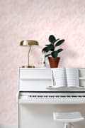 Miniatyrbild 4 av 6: ESTAhome tapet marmor milt rosa 0,53 x 10,05 m