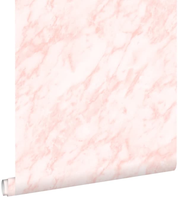 ESTAhome tapet marmor milt rosa 0,53 x 10,05 m